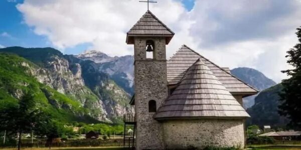 Church in Theth Village, Albania